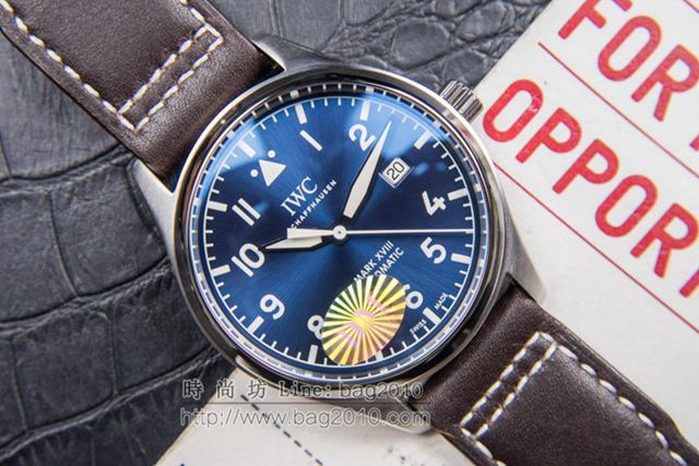 IWC手錶 萬國馬克十八飛行員傳承系列 IW327006腕表 萬國自動機械男士表  hds1761
